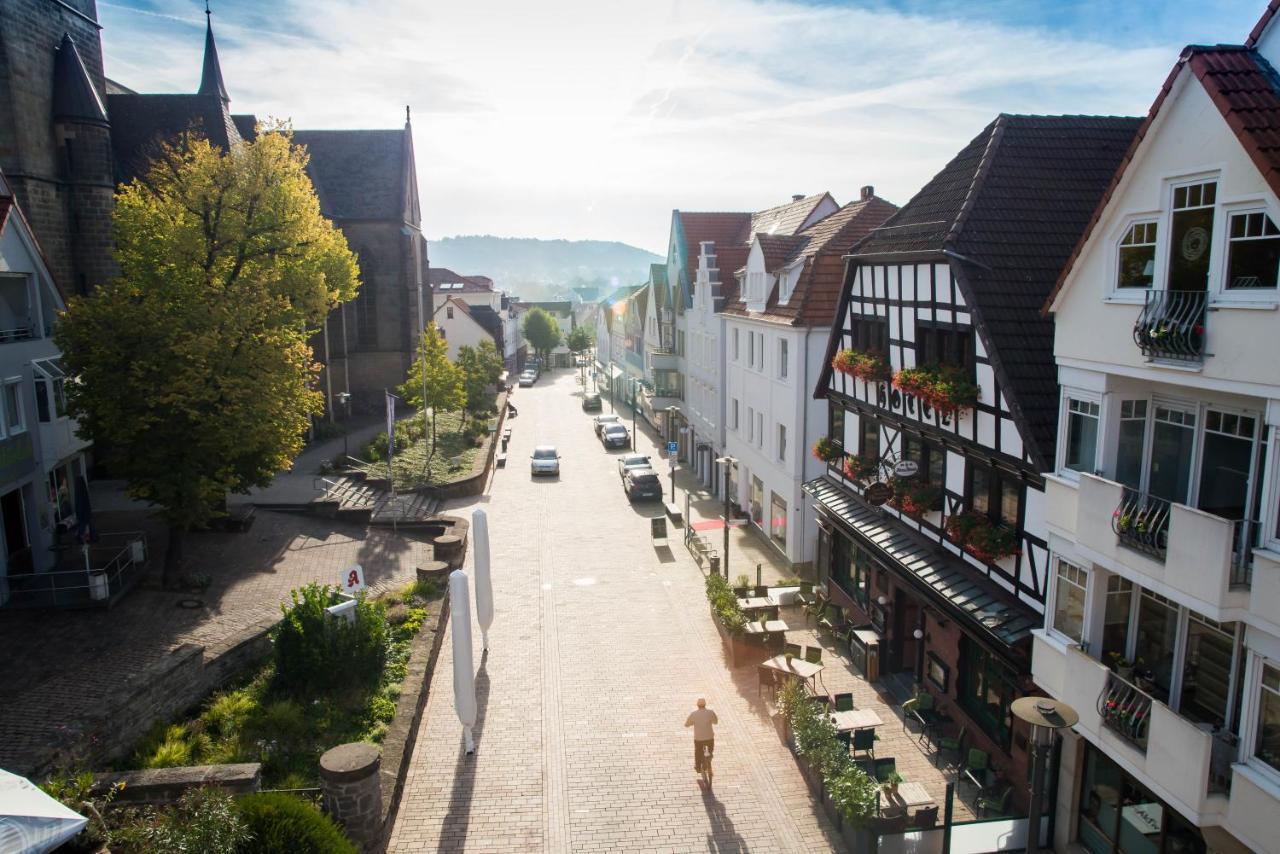 Hotel Zum Braunen Hirschen Bad Driburg Buitenkant foto