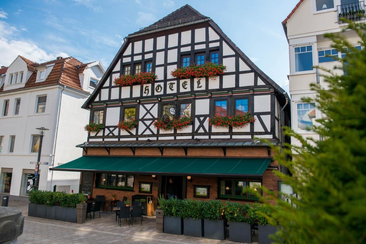Hotel Zum Braunen Hirschen Bad Driburg Buitenkant foto