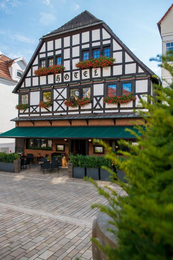 Hotel Zum Braunen Hirschen Bad Driburg Buitenkant foto